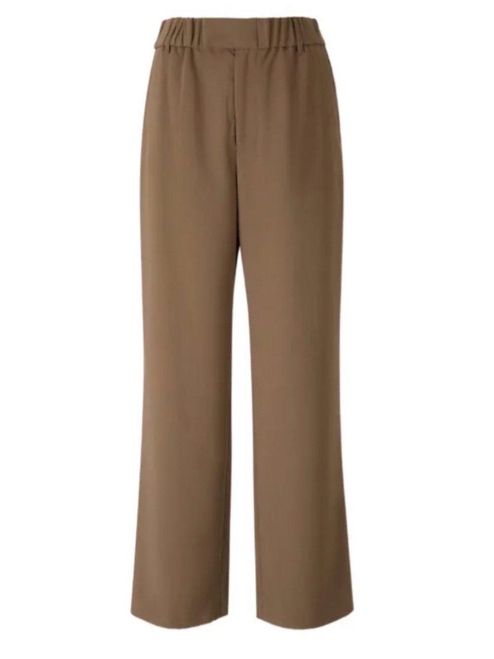 STAUD NWT Jerome Straight Leg Pants Truffle Brown Size S